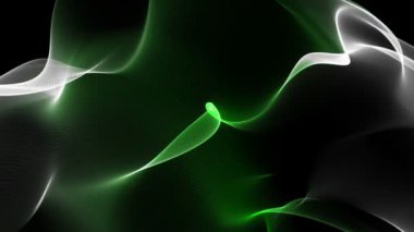 fantastik video animasyon ile dalga nesne hareket, döngü hd 1080p