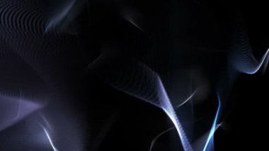 fantastik video animasyon ile dalga nesne hareket, döngü hd 1080p