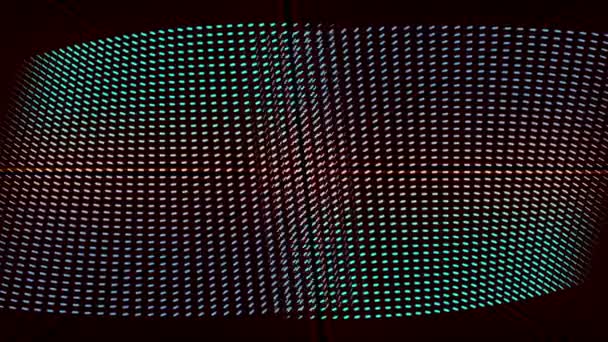 Animation vidéo futuriste avec objet mobile et lumières, boucle HD 1080p 