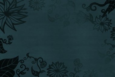 Güzel resimli çiçek arkaplan tasarımı metniniz için boşluk ile