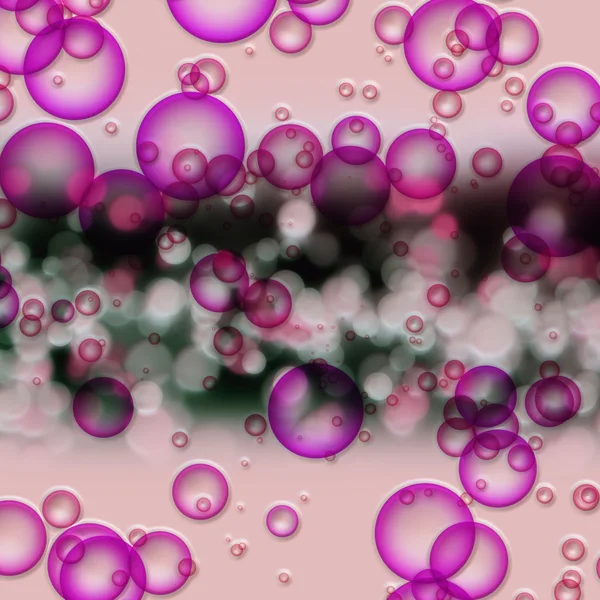 Fantastique bulles puissantes illustration de conception de fond — Photo