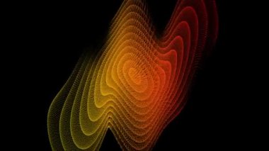 fütüristik video animasyon hareketli parçacık nesnesiyle döngü hd 1080p