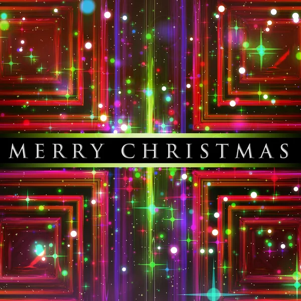 Prachtige kerst achtergrond ontwerp illustratie met sterren — Stockfoto