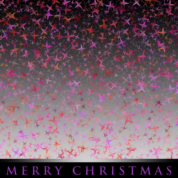Прекрасная рождественская иллюстрация с сияющим дизайном — стоковое фото
