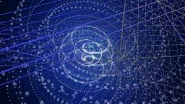 fantastik video animasyon hareketli, parçacık nesnesiyle döngü hd 1080p