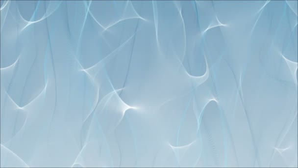 Magnifique animation vidéo avec objet vague en mouvement, boucle HD 1080p 