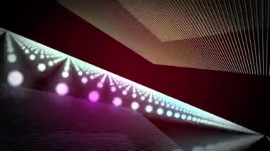 parçacık Şerit nesne hareket ile fantastik video animasyon döngüsü hd 1080p