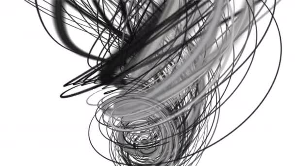 带条纹慢动作物体的神奇视频动画 4096X2304环路4K — 图库视频影像