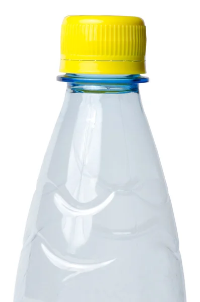 Pusta butelka po wodzie bez pokrycia — Zdjęcie stockowe