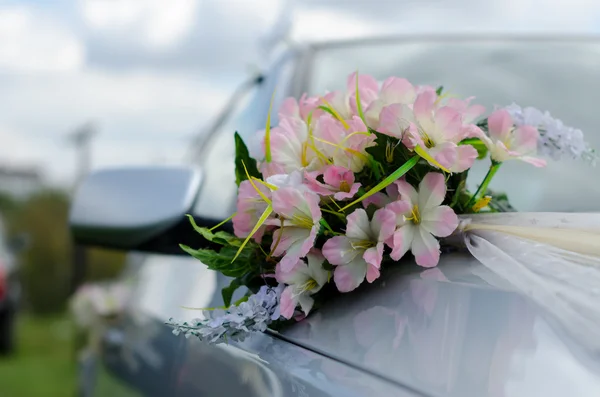 Carros de um casamento — Fotografia de Stock