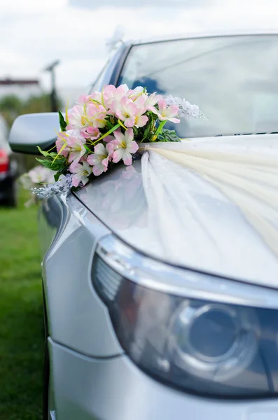 Autos für eine Hochzeit — Stockfoto
