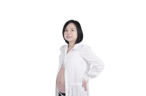 Beautiful pregnant woman — Stock Photo, Image