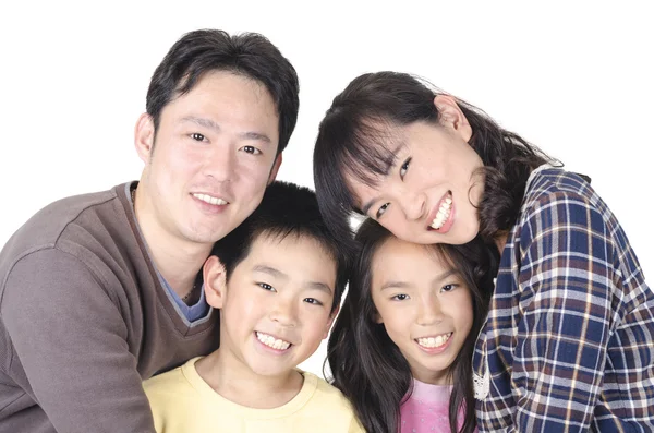 Retrato de familia feliz — Foto de Stock