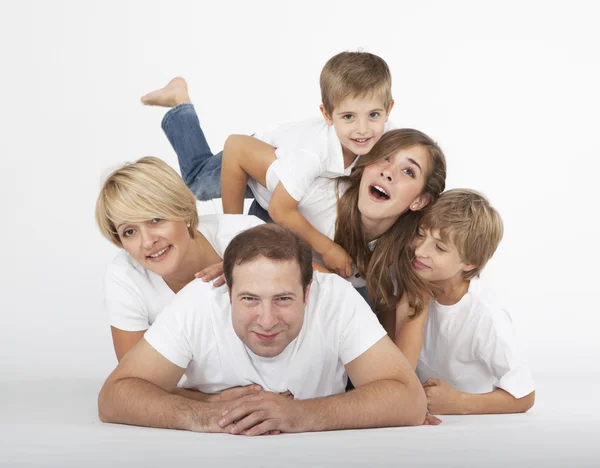 Happy family — Stock Photo, Image