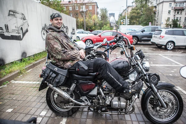 Motociclista — Foto de Stock