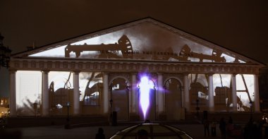 ışık çemberi. Moskova Festivali