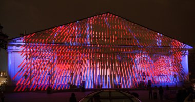 ışık çemberi. Moskova Festivali