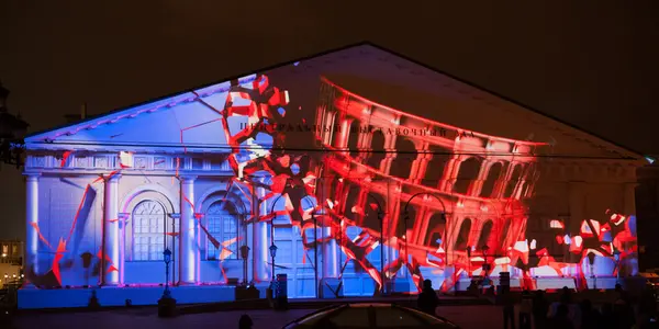 ışık çemberi. Moskova Festivali