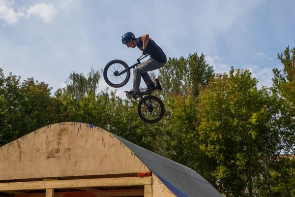 BMX soutěž — Stock fotografie