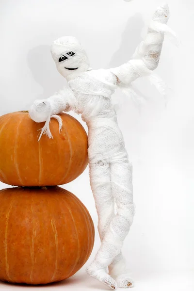 stock image zombie and pumpkins