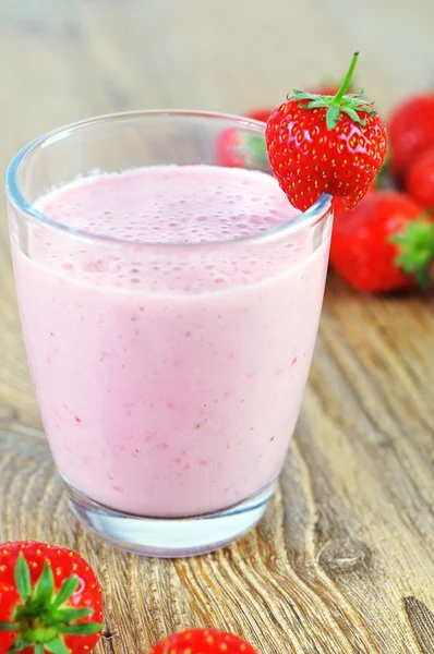 Strawberry shake — Stock Photo, Image