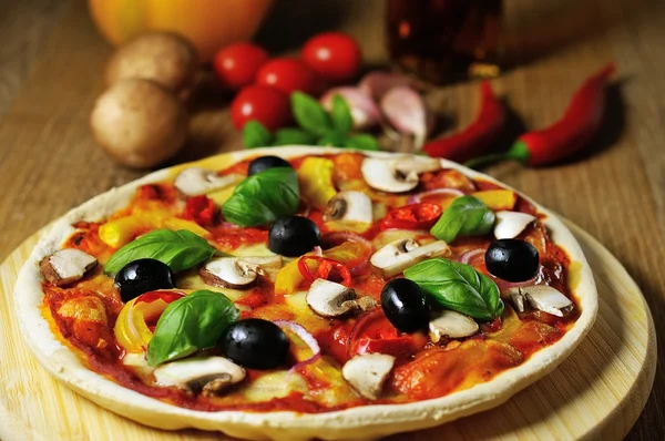 Vejetaryen pizza