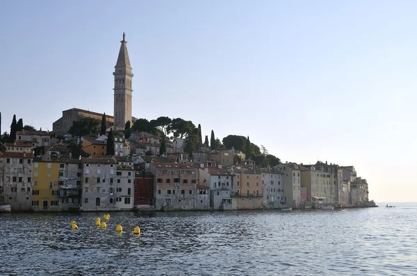 Old town of Rovinj on a summer day — Stock Photo, Image