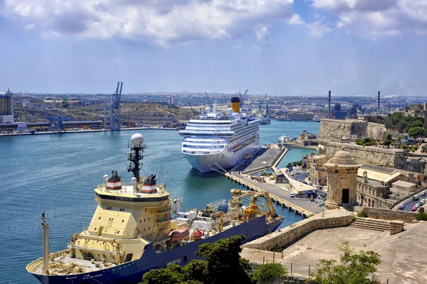 マルタの巡航の港 ストック写真