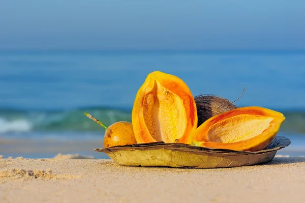 海での果物 — ストック写真