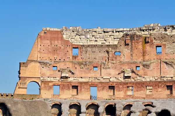 Muur van colosseum — Stockfoto