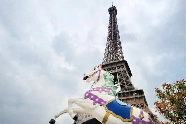 Caballo tallado — Foto de Stock