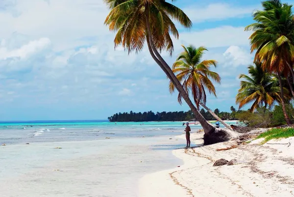 Praia de Punta cana — Fotografia de Stock