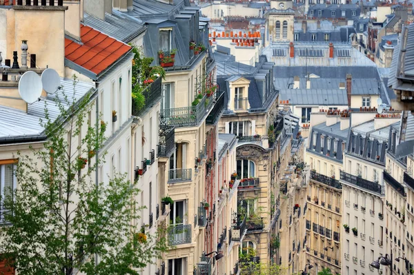 Montmartre kwartaal — Stockfoto