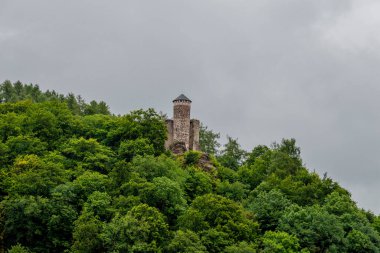 Steinbach-Hallenberg yakınlarındaki Thüringen Ormanı 'nda sonbahar keşfi turu