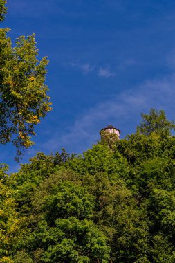 Steinbach-Hallenberg yakınlarındaki Thüringen Ormanı 'nda sonbahar keşfi turu