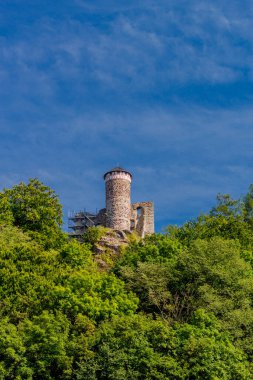 Steinbach-Hallenberg yakınlarındaki Thüringen Ormanı 'nda sonbahar keşfi turu