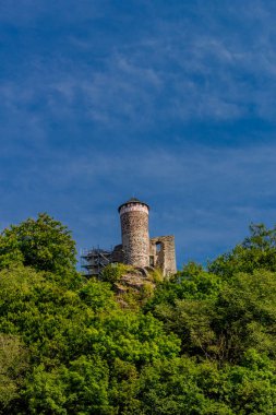 Steinbach-Hallenberg yakınlarındaki Thüringen Ormanı 'nda sonbahar keşfi turu