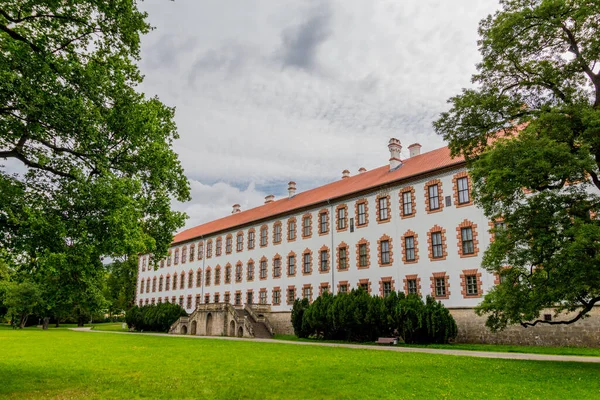 Höstens Upptäcktsfärd Genom Teaterstaden Meiningen Med Sin Vackra Atmosfär Thüringen — Stockfoto