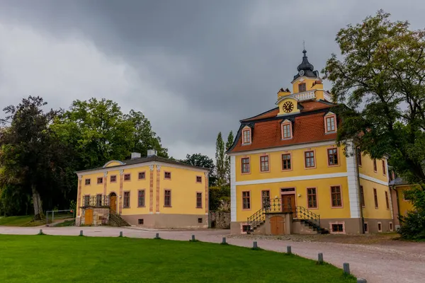 Осінь Проходить Через Класичне Місто Веймар Його Чудовий Парк Ільм — стокове фото