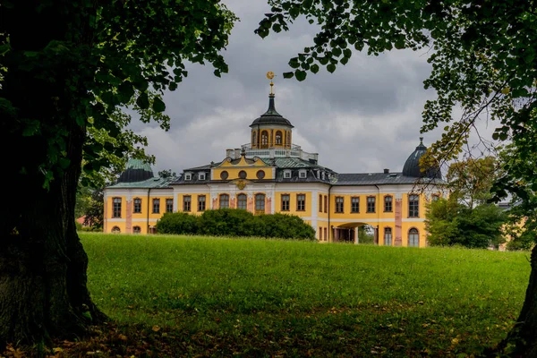 Осінь Проходить Через Класичне Місто Веймар Його Чудовий Парк Ільм — стокове фото