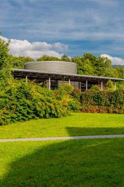 Schmalkalden 'in güzel, yarı keresteli kasabasında bir gün, her yönüyle, Thüringen.