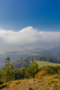 Eisenach yakınlarındaki muhteşem Hrsel Dağları boyunca sonbahar keşif turu - Thüringen