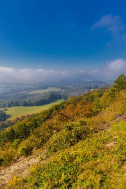 Eisenach yakınlarındaki muhteşem Hrsel Dağları boyunca sonbahar keşif turu - Thüringen