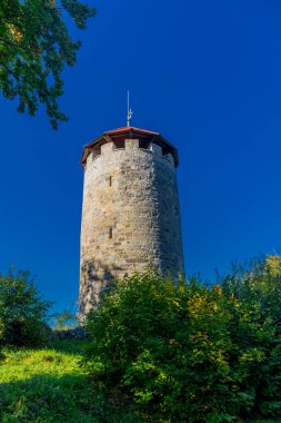 Eisenach yakınlarındaki muhteşem Hrsel Dağları boyunca sonbahar keşif turu - Thüringen