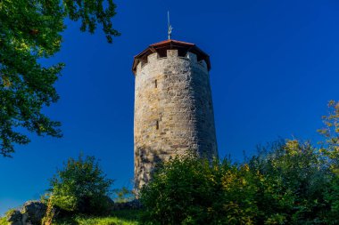 Eisenach yakınlarındaki muhteşem Hrsel Dağları boyunca sonbahar keşif turu - Thüringen