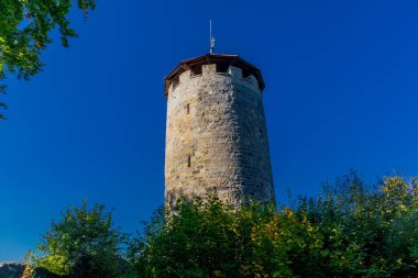 Eisenach yakınlarındaki muhteşem Hrsel Dağları boyunca sonbahar keşif turu - Thüringen
