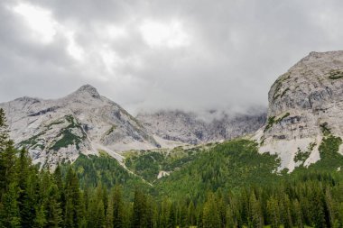 Tirol 'deki güzel Leutasch Vadisi' nde Tatil Hissediyor