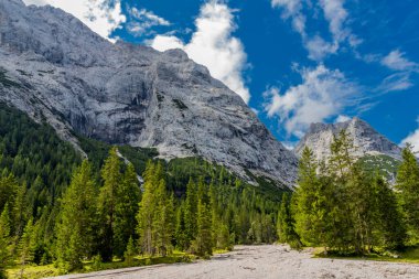 Tirol 'deki güzel Leutasch Vadisi' nde Tatil Hissediyor
