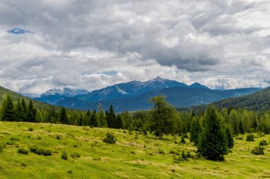 Tirol 'deki güzel Leutasch Vadisi' nde Tatil Hissediyor