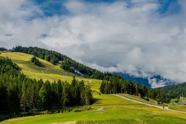 Séta Wildsee Közelében Seefeld Tirolban Ausztria — Stock Fotó